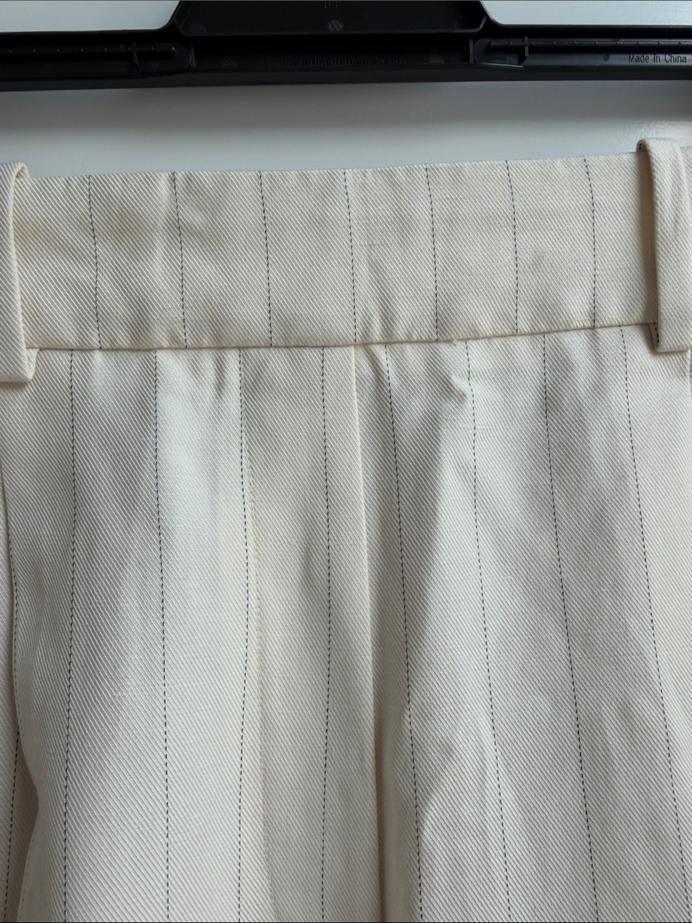 Reiss Cream Wide Leg Trousers - Picture 4 of 10